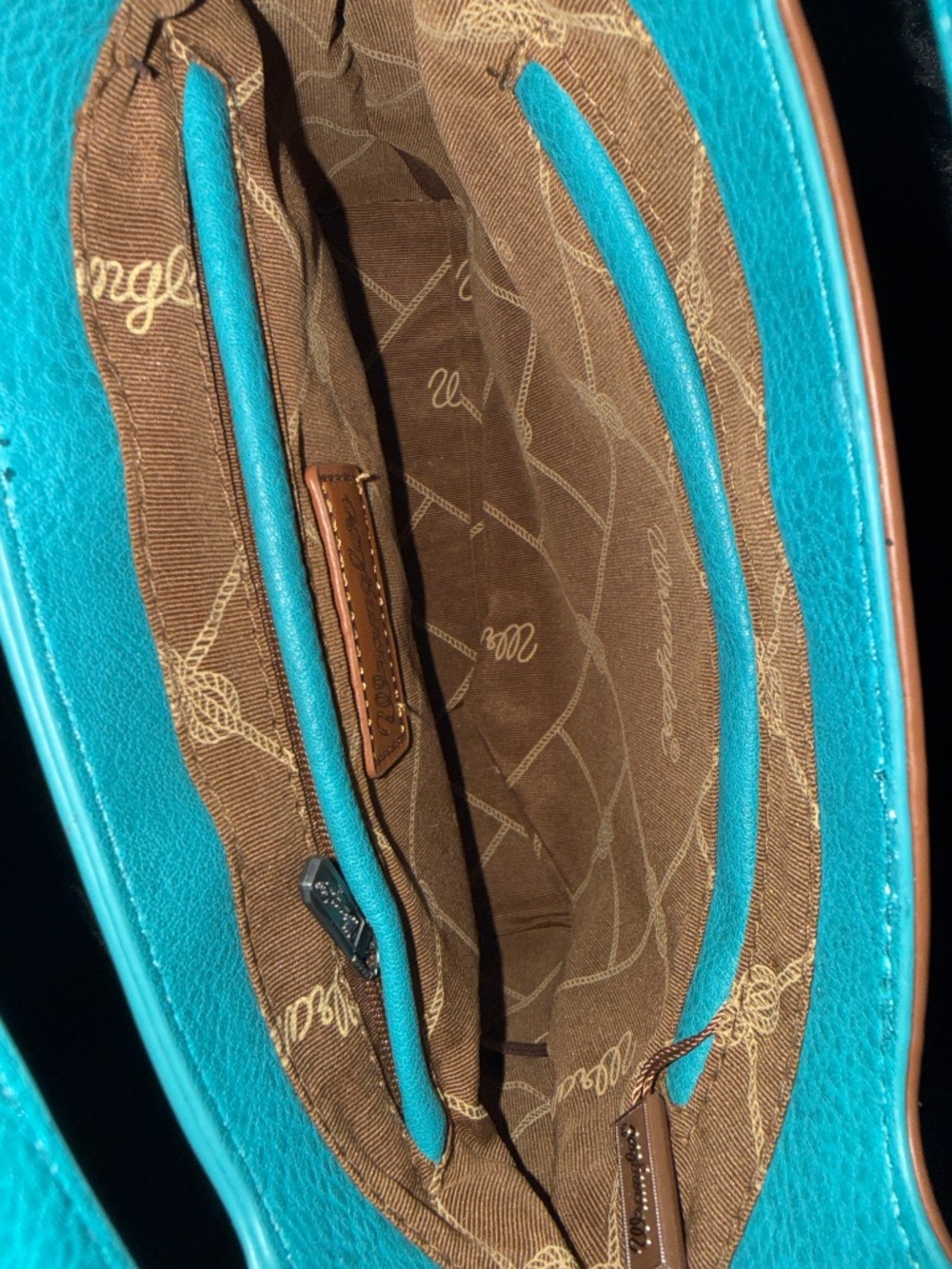 Turquoise wrangler purse and wallet - Picture 5 of 5